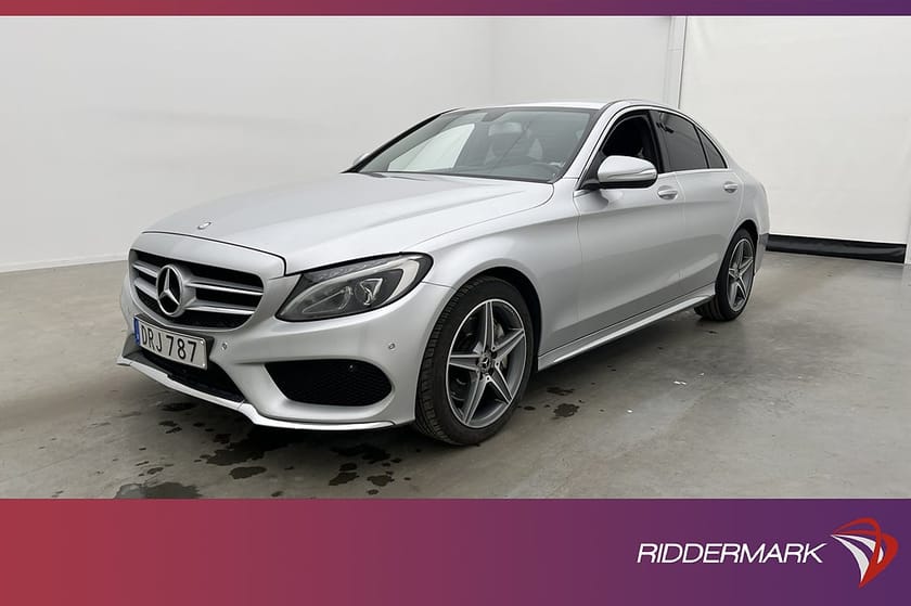 Bild 1 av Mercedes-Benz C 250 d BlueTEC 4MATIC 4M Sedan AMG Burmester Kamera Navi