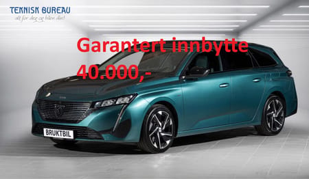 Peugeot 308 SW Plug-In Hybrid 180 Allure PHEV 180hk LED/NAVI/ACC/KEYLESS/KAMERA