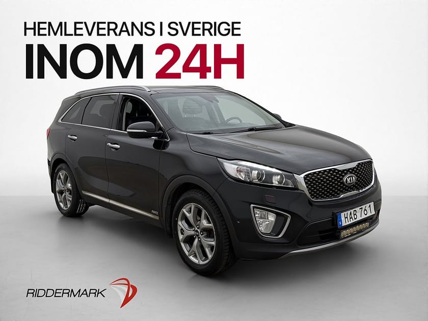Bild 1 av Kia Sorento 2.2 200hk AWD 7-Sits Pano Infinity Dragkrok