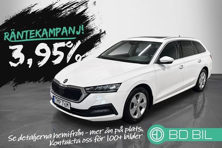 Škoda Octavia Kombi Skoda 1.0 TSI PANORAMA BACKKAMERA VÄRMARE KAMPANJ 3,95 RÄNTA