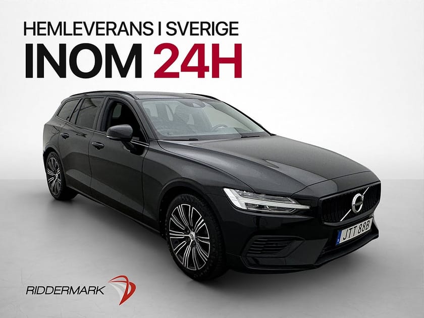 Bild 1 av Volvo V60 T6 AWD Skinn Värmare H/K Kamera Navi CarPlay VOC