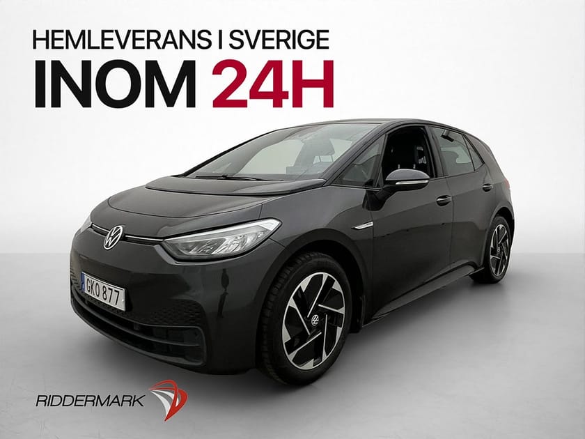 Bild 1 av Volkswagen ID.3 Pro Performance 204hk Värmare Navi CarPlay