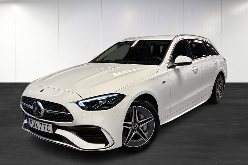 Bild 1 av Mercedes-Benz C 300 T e 9G-Tronic | AMG | Drag | Minnespaket | Backkamera |