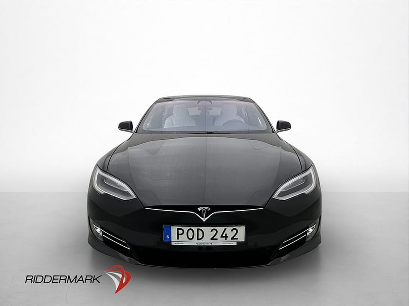 Bild 2 av Tesla Model S P100D Ludicrous 761hk AWD Ljus interiör FSD