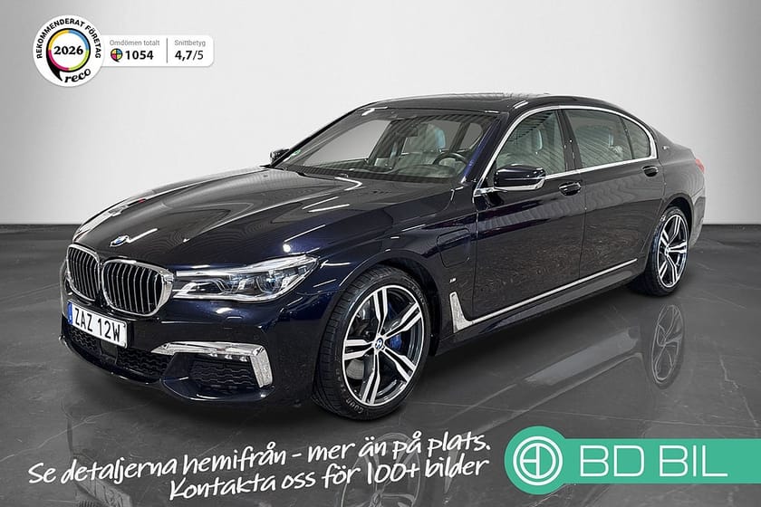 Bild 1 av BMW 740Le xDrive 740 Le / M-SPORT / LASER / B&W / TAKLUCKA / SV-SÅLD