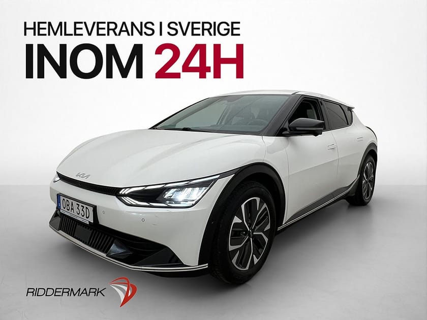Bild 4 av Kia EV6 77.4 kWh Plus 360° Drag Värmare Skinn Elstol MOMS