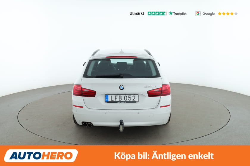 Bild 4 av BMW 520d Touring / Drag, Skinn, Rattvärme