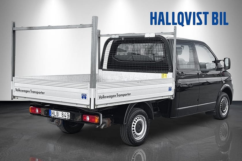 Bild 4 av Volkswagen Transporter Chassi Dubbelhytt T30 2.0 TDI 102Hk Drag Värmare Euro 5