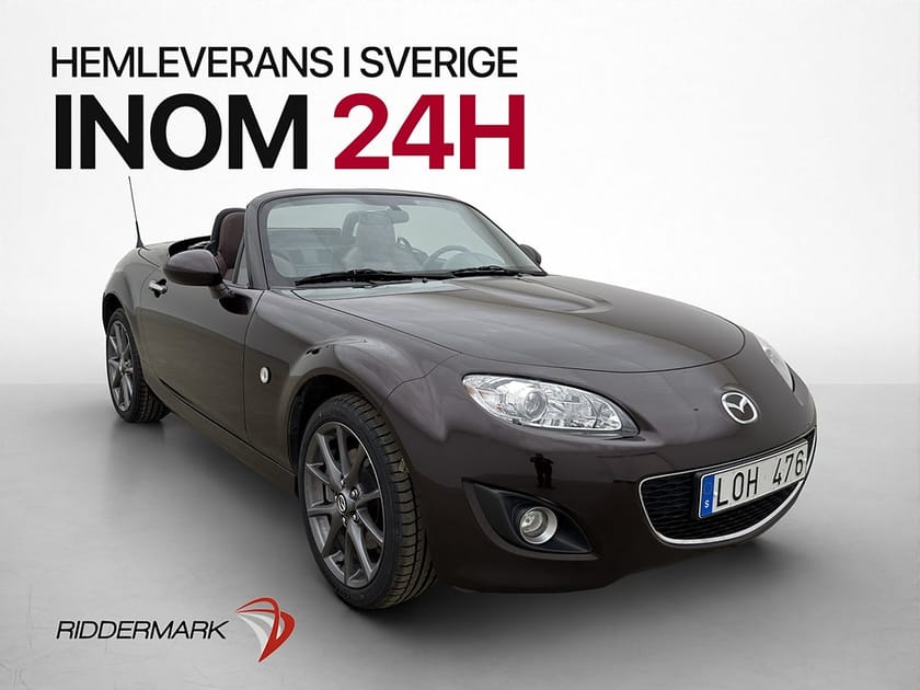 Bild 3 av Mazda MX-5 Roadster Coupe 1.8 MZR 1.8 126hk Farthållare Skinn Navi