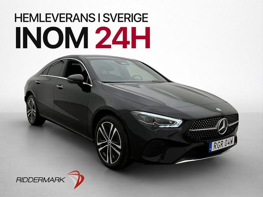 Bild 1 av Mercedes-Benz CLA 250 e Progressive 360° Navi Halvskinn