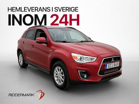 Mitsubishi ASX 1.8 Di-D AWD Värmare förbr-0.51 l/mil Drag