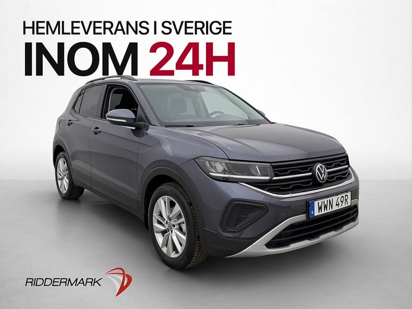 Bild 3 av Volkswagen T-Cross 1.0 TSI 95hk Life Cockpit CarPlay