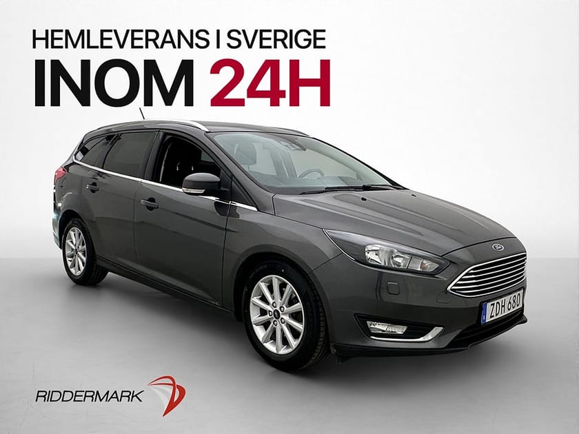 Bild 1 av Ford Focus Kombi 125hk Titanium Kamera CarPlay K-rem bytt