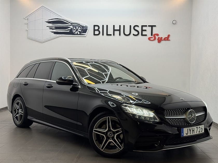 Bild 1 av Mercedes-Benz C 200 T 4MATIC 4M 184hk AMG Värmare/Läder/Kamera