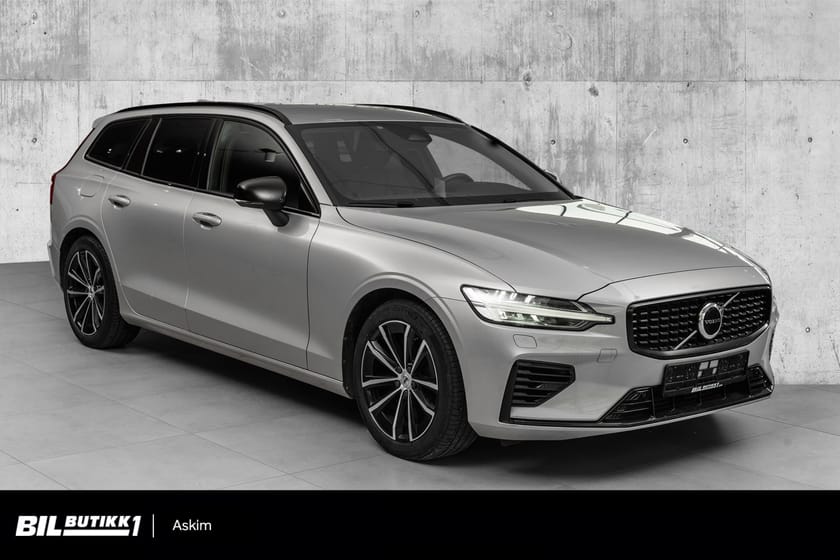 Bilde 1 av Volvo V60 T6 Plus Dark Long Range, Skinn, Kamera, Krok, LED+++