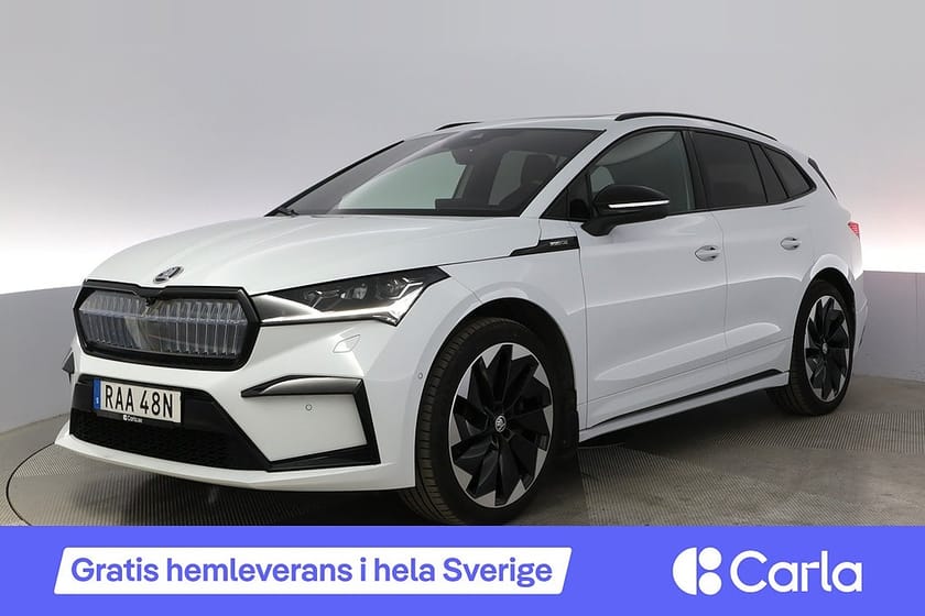 Bild 1 av Škoda Enyaq iV 80x Skoda Sportline Pano 360 HuD Drag Elstol Canton