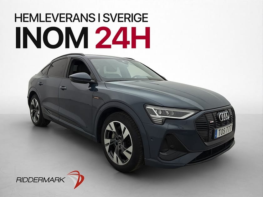 Bild 4 av Audi e-tron Sportback 55 quattro S-Line Skinn Pano 360° MOMS Drag