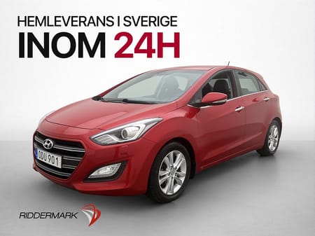 Hyundai i30 1.6 CRDi 136hk Premium M-Värmare Kamera Navi