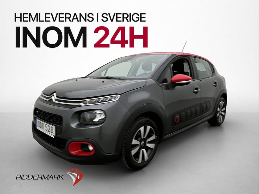 Bild 1 av Citroën C3 1.2 PureTech P-Sensorer CarPlay M/K-Värmare
