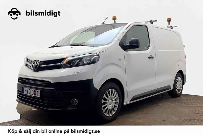 Bild 1 av Toyota Proace 1.5 D-4D 3-sits Drag Inredd Delläder Head-Up Kamera Värmare