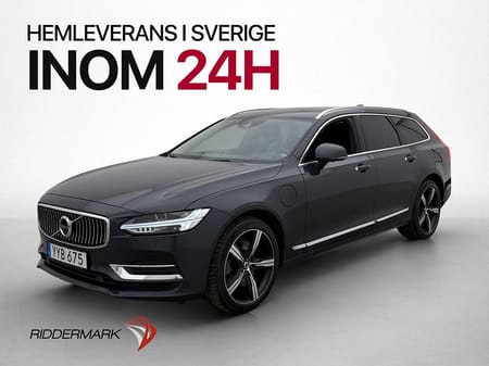 Volvo V90 Recharge T8 AWD Inscription H/K Skinn Drag Luft