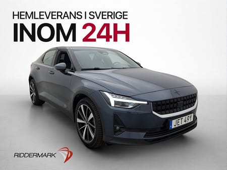 Polestar 2 Long Range Single Motor Plus Pano Värmare Pixel H/K 360° MOMS