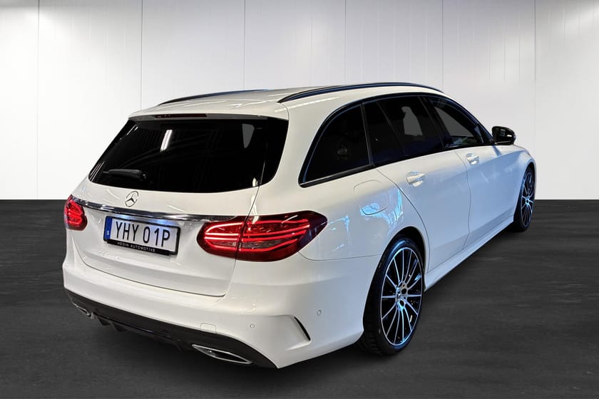 Bild 3 av Mercedes-Benz C 200 T d 9G-Tronic | AMG | Nightpaket | Premiumpaket | Smartphone