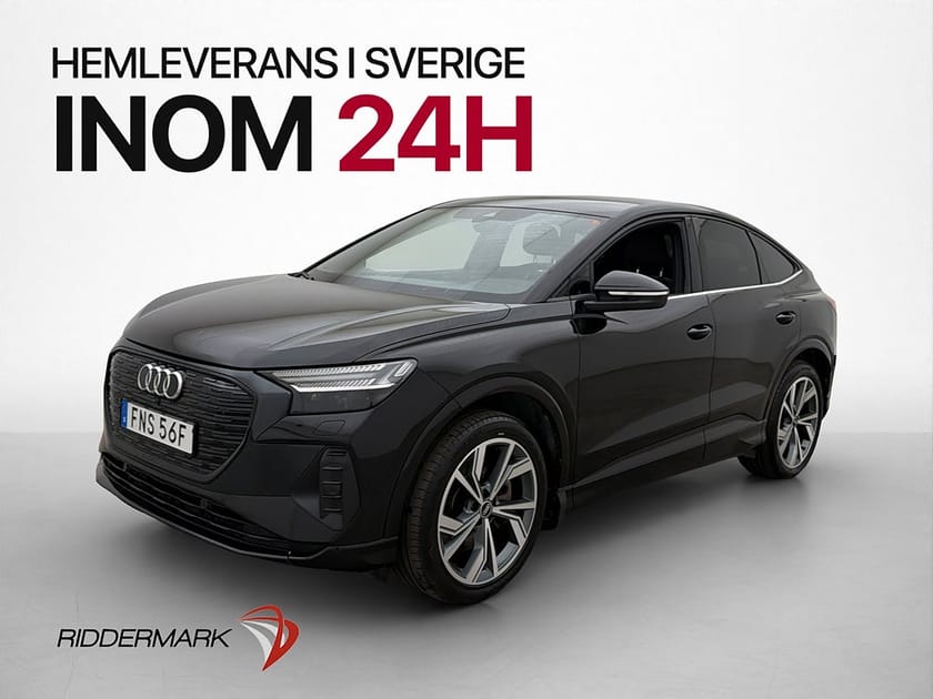 Bild 4 av Audi Q4 40 Sportback e-tron Drag Kamera CarPlay Värmepump