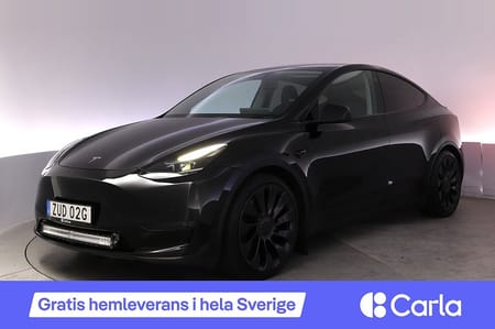 Tesla Model Y Performance Autopilot Panorama Drag