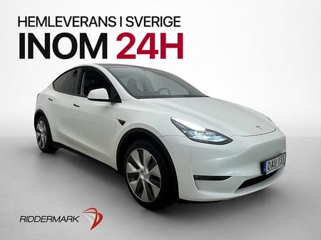 Tesla Model Y Long Range AWD Dragkrok Svensksåld