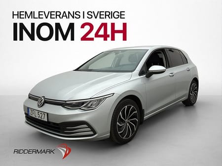 Volkswagen Golf 1.5 TSI 150hk Kamera CarPlay Drag Rattvärme