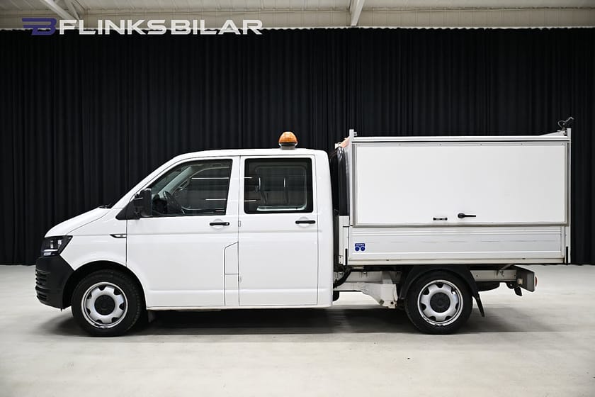 Bild 2 av Volkswagen Transporter Chassi Dubbelhytt 4Motion DSG 204HK Dubbelhytt|Kåpa|V-Inredd|Moms|SeUtr!!