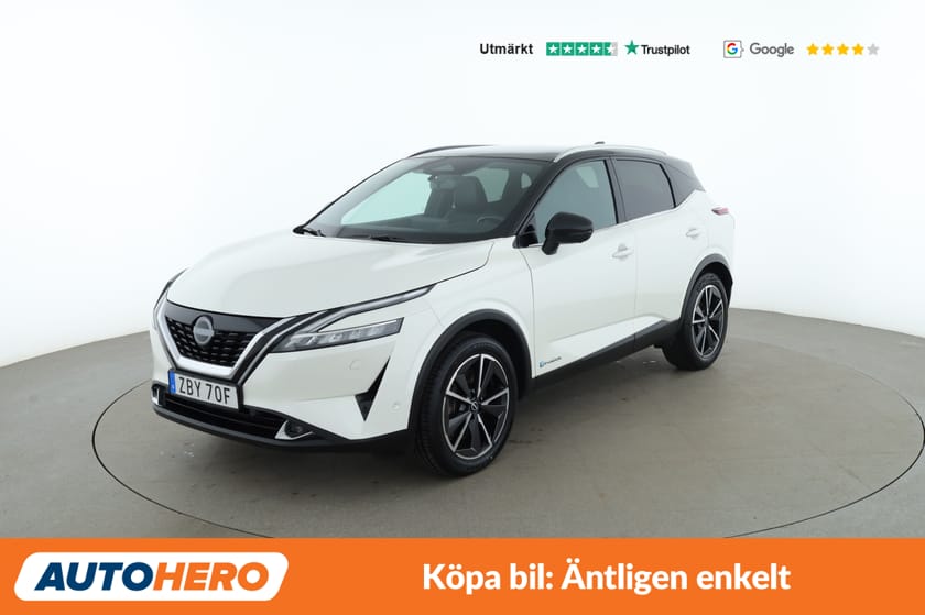 Bild 1 av Nissan Qashqai e-POWER HUD, 360, Dragkrok, CarPlay, Panorama