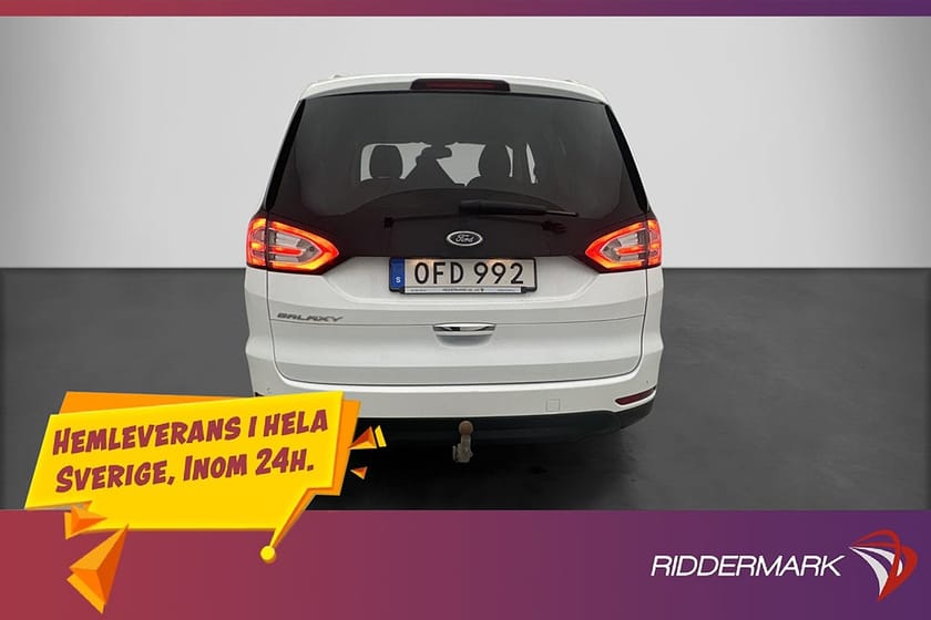 Bild 5 av Ford Galaxy 2.0 TDCi Business 7-Sits Skinn Drag Få Brukare