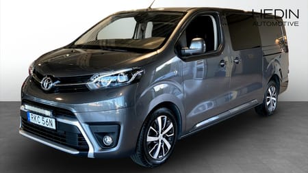 Toyota Proace Dubbelhytt | Automat | 2.0 Diesel | Lastsläde