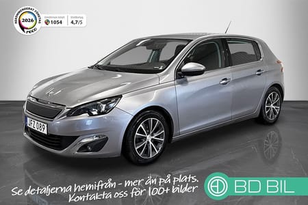 Peugeot 308 1.2 PureTech FACELIFT ALLURE KAMREM BYTT EN BRUKARE