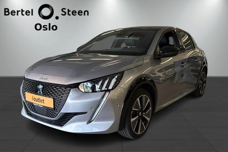 Peugeot e-208 57 kW 136HK | GT Line | Panorama soltak