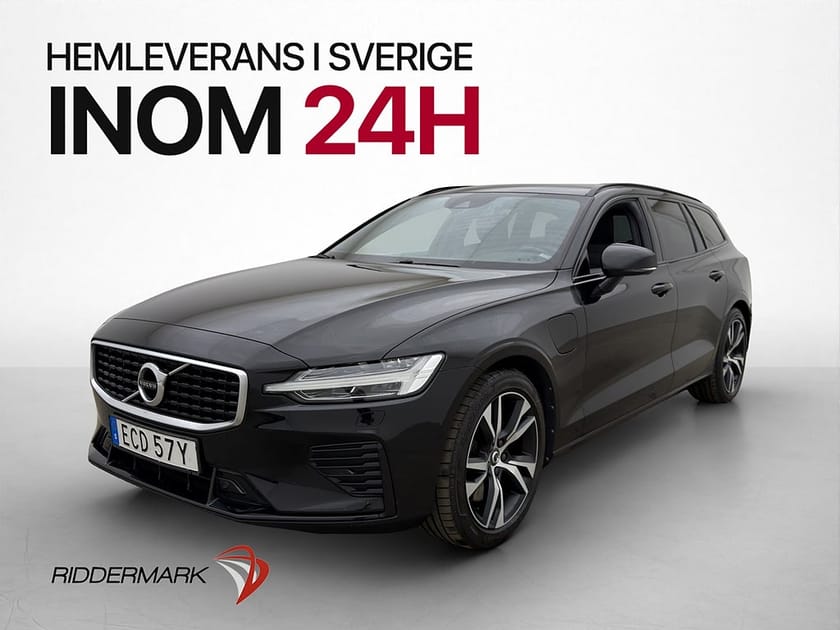 Bild 1 av Volvo V60 T8 392hk AWD R-Design VOC Värmare Kamera Pano