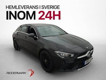 Mercedes-Benz CLA 180 Shooting Brake SB Kamera Sensorer Navi Svart Innertak
