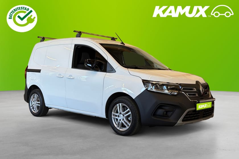 Bild 1 av Renault Kangoo E-Tech L1 45kwh 122hk MOMS Drag B-kamera Lastbågar Farthållare