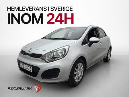 Kia Rio 1.2 CVVT 84hk Edition Värmare 0,5l/mil Låg-Skatt