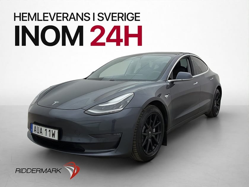 Bild 1 av Tesla Model 3 Long Range AWD Svensksåld Autopilot Panorama
