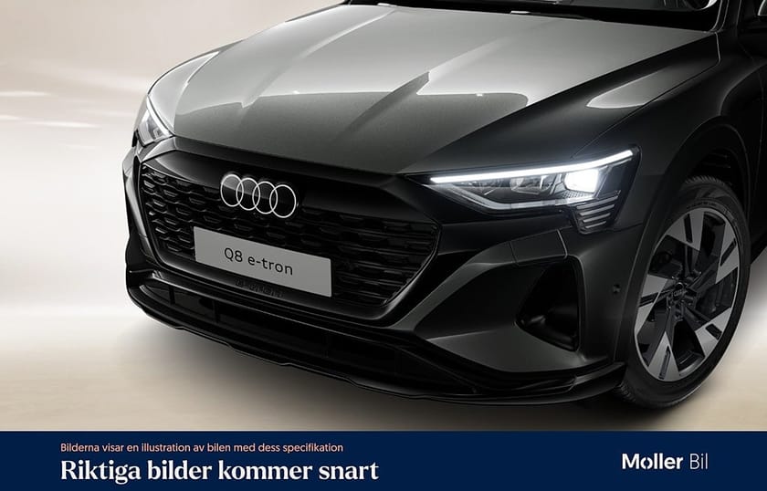 Bild 3 av Audi Q8 55 e-tron quattro q Proline 408hk.Drag,Värmare,B&O