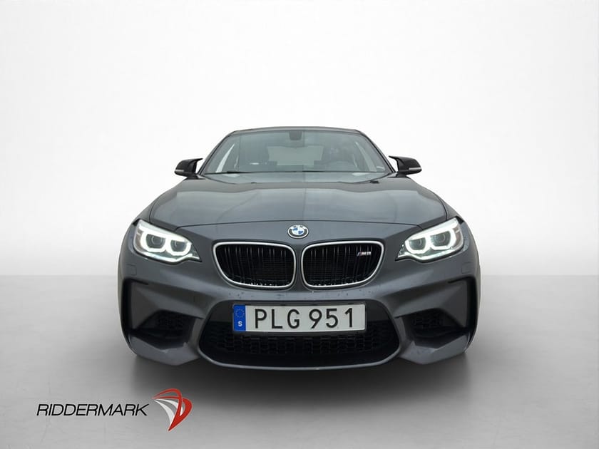 Bild 2 av BMW M2 370hk Manuell RWD Hifi Sportstolar Skinn Svensksåld