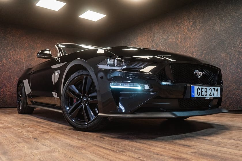 Bild 3 av Ford Mustang GT Cabriolet Convertible 450hk | B&O | 55th Annivers | 3958kr/mån