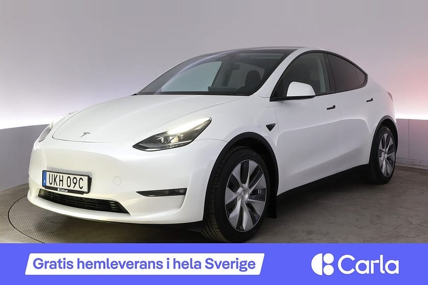 Bild 1 av Tesla Model Y Long Range AWD Autopilot Pano Drag V-hjul