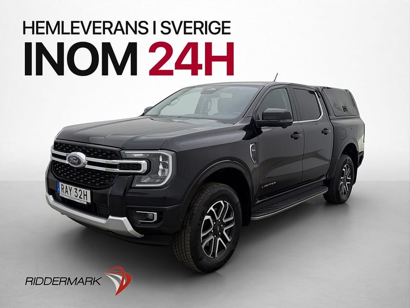 Bild 3 av Ford Ranger Dubbelhytt Limited 2.0 e-4WD Värm Drag 360° CARPLAY Moms