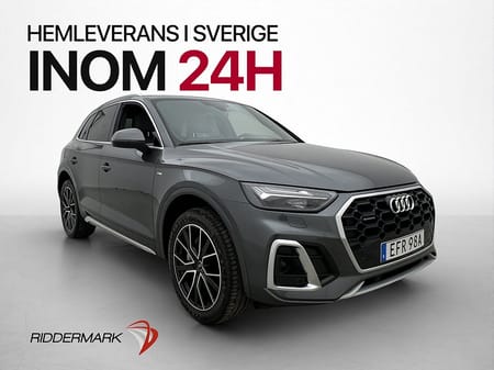Audi Q5 55 TFSI e quattro Q S Line Drag Kamera 1-Ägare MOMS