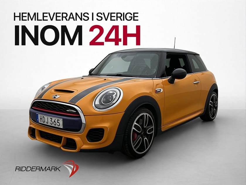Bild 1 av MINI John Cooper Works 231hk H/K CarbonBlack Läder Navi