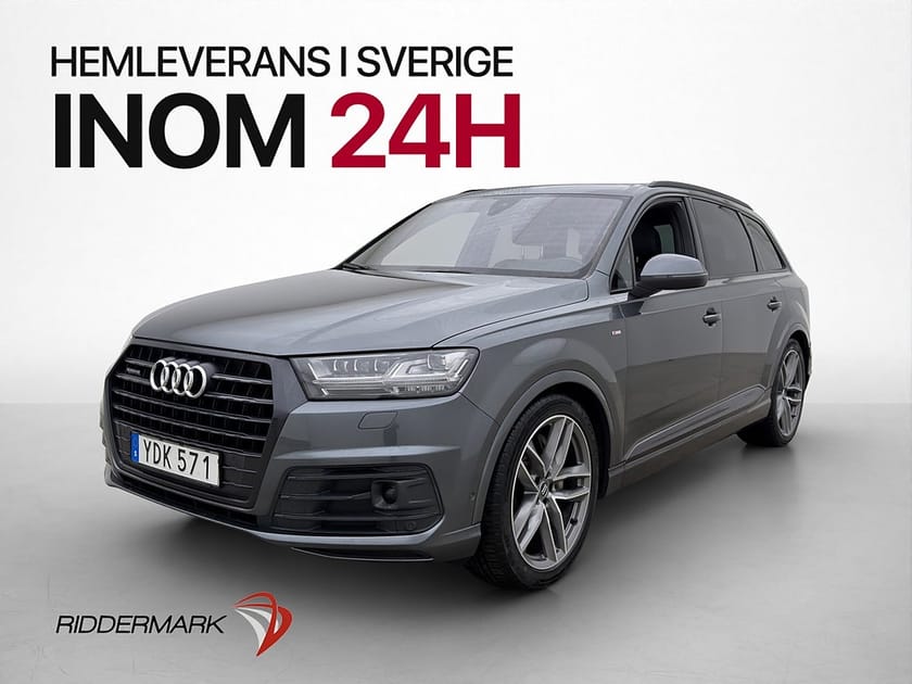 Bild 3 av Audi Q7 V6 272hk Q S-Line 7-Sits Pano BOSE HUD Drag Cockpit